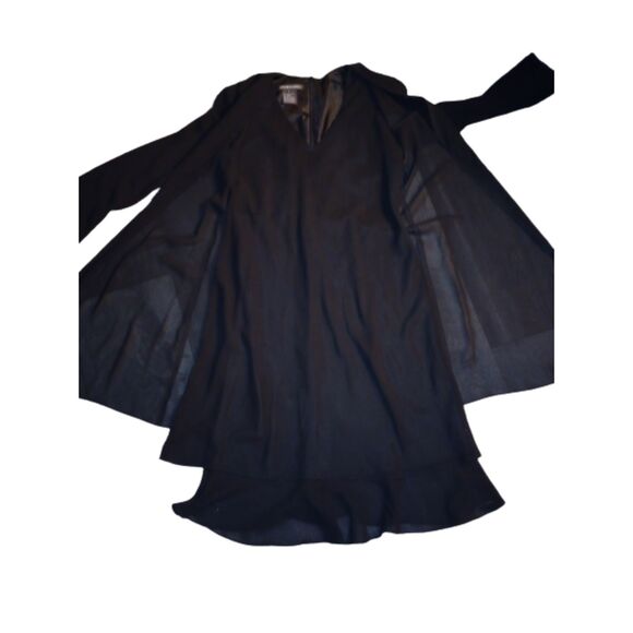 Jones Wear Women's Size 6 Black Midi Dress - Picture 3 of 8